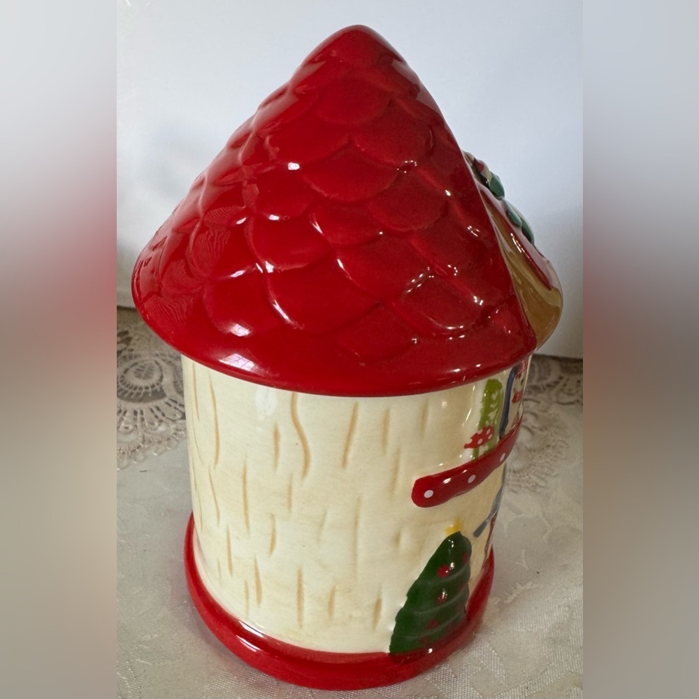 Cost Plus World Market Red and White Mug - Picture 4 of 9